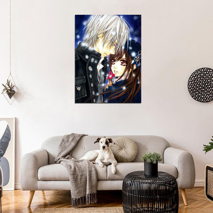 Vampire Knight Yuki Cross Zero Kiryu Painting Anime Manga Art Wall Art Print Poster