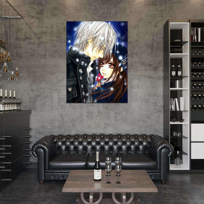 Vampire Knight Yuki Cross Zero Kiryu Painting Anime Manga Art Wall Art Print Poster