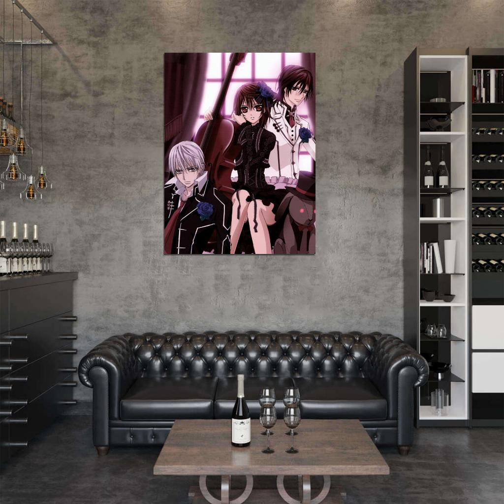 Vampire Knight Characters Anime Manga Art Wall Art Print Poster