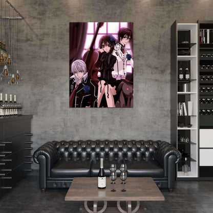 Vampire Knight Characters Anime Manga Art Wall Art Print Poster