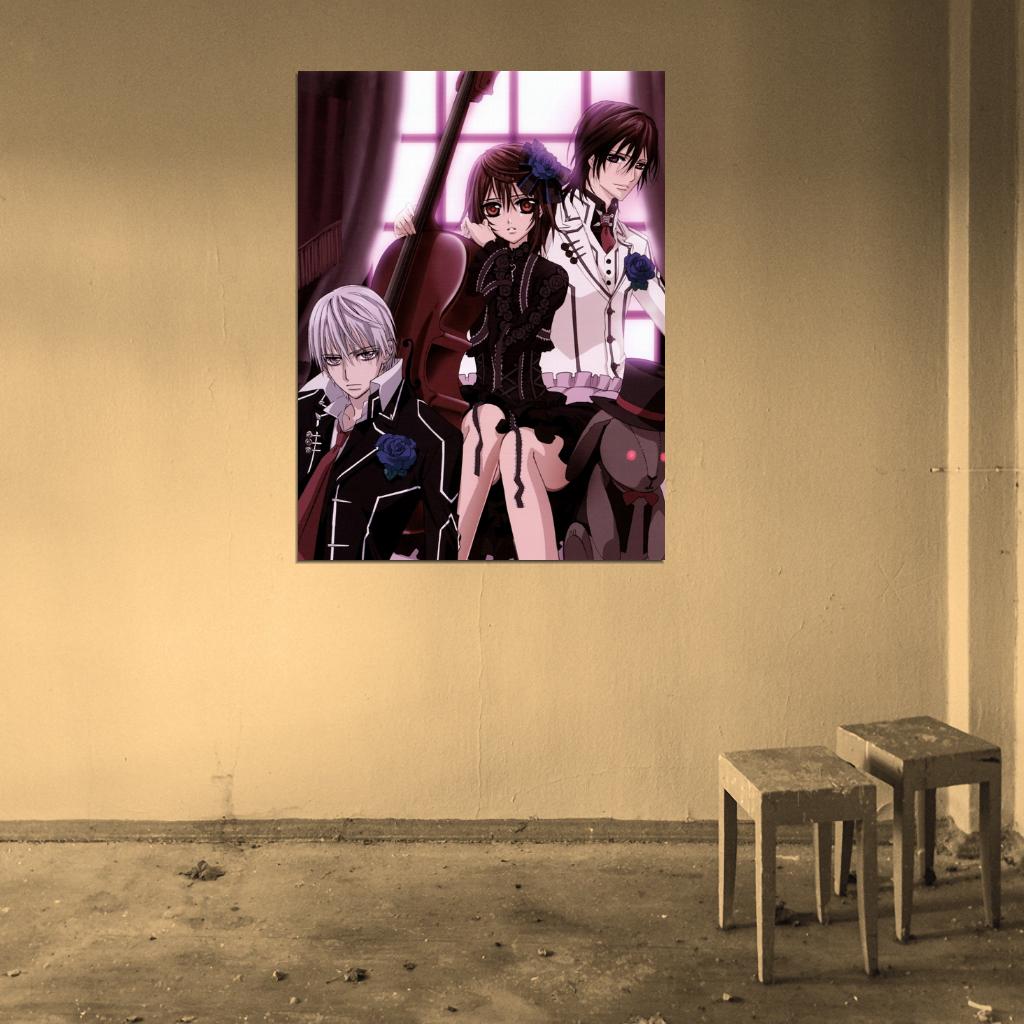 Vampire Knight Characters Anime Manga Art Wall Art Print Poster