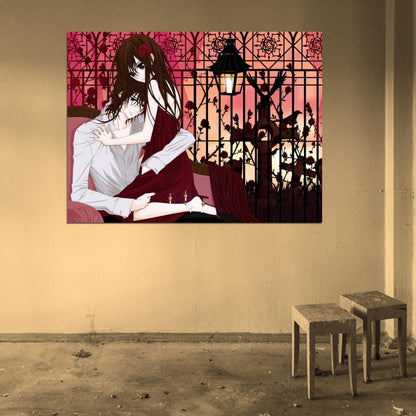 Vampire Knight Anime Manga Art Wall Art Print Poster