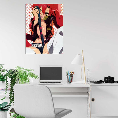 Tengen Toppa Gurren Lagann Yoko Littner Sexy Hot Boobs Anime Manga Art Wall Art Print Poster