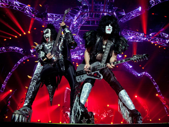 KISS Heavy Metal Hard Rock Band Music Live Concert Wall Art Print Poster