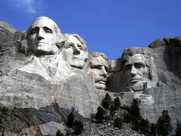 Mount Rushmore National Memorial USA Nature Landscape Wall Art Print Poster