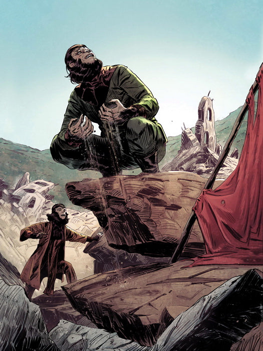 Planet of the Apes Cornelius Movie Art 1968 Wall Art Print Poster