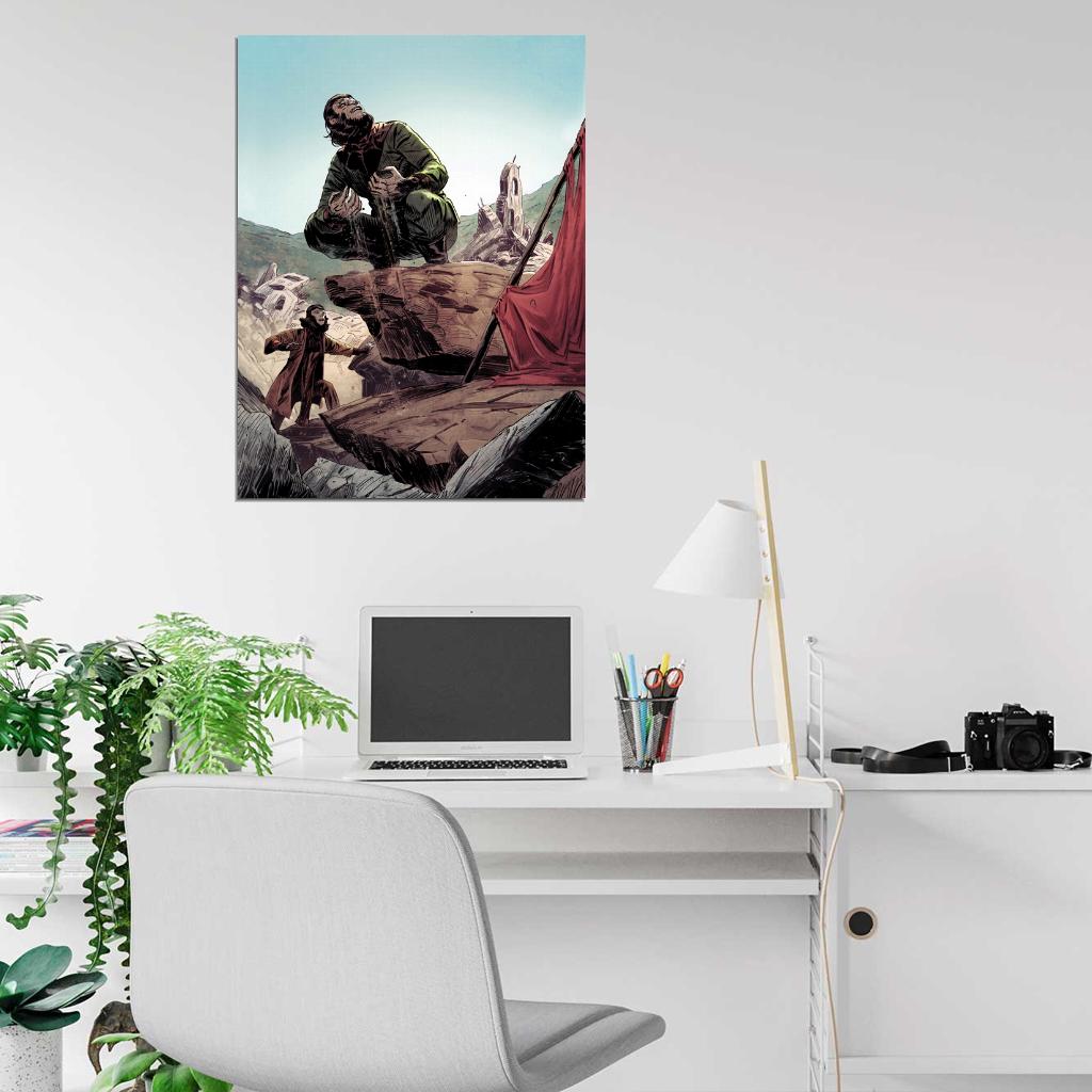 Planet of the Apes Cornelius Movie Art 1968 Wall Art Print Poster