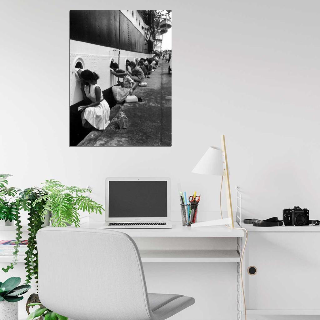 The Last Kiss WW2 World War II Retro Wall Art Print Poster