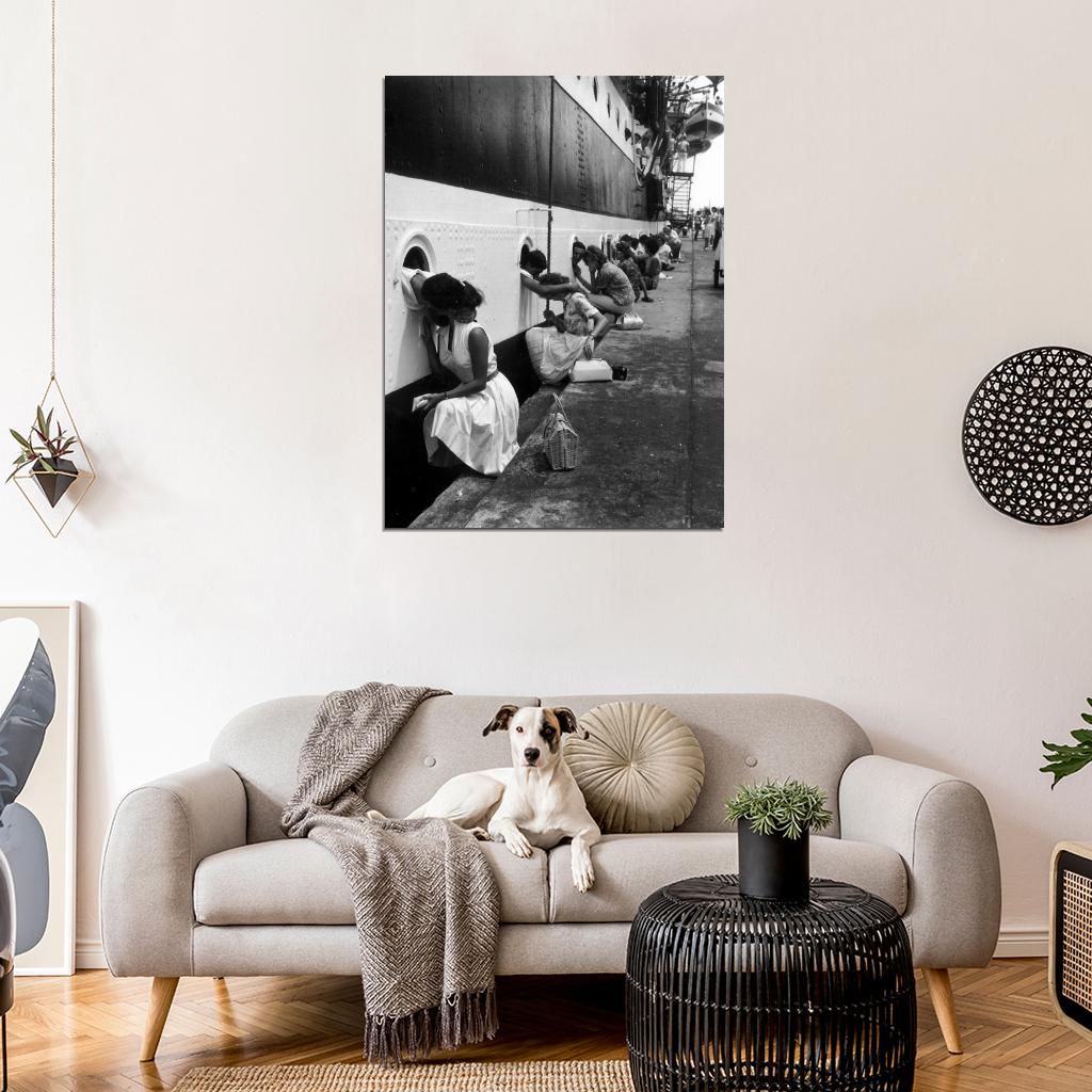 The Last Kiss WW2 World War II Retro Wall Art Print Poster