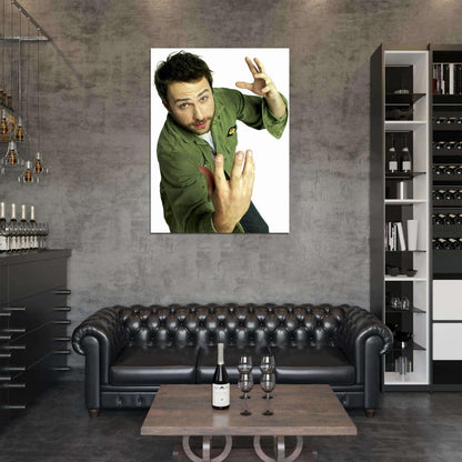Charlie Day Actor TV Series Wall Art Print Poster