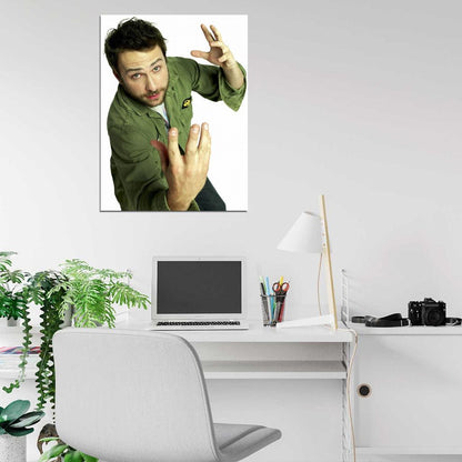 Charlie Day Actor TV Series Wall Art Print Poster
