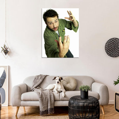 Charlie Day Actor TV Series Wall Art Print Poster