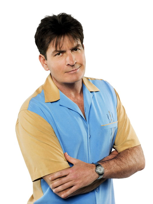 Charlie Sheen Actor TV Series Wall Art Print Poster