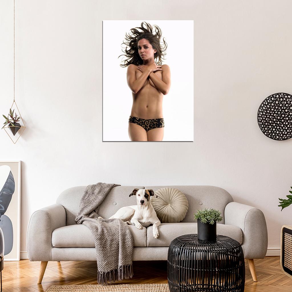 Eliza Dushku Hot Topless Sexy Body Dollhouse TV Series Wall Art Print Poster