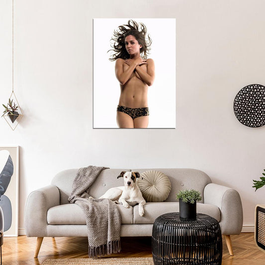 Eliza Dushku Hot Topless Sexy Body Dollhouse TV Series Wall Art Print Poster