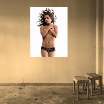 Eliza Dushku Hot Topless Sexy Body Dollhouse TV Series Wall Art Print Poster