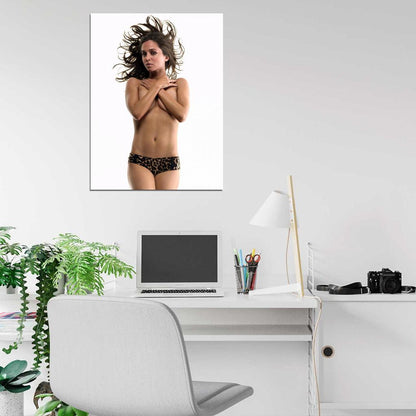 Eliza Dushku Hot Topless Sexy Body Dollhouse TV Series Wall Art Print Poster