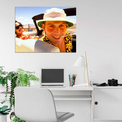 Fear and Loathing in Las Vegas Movie Johnny Depp Wall Art Print Poster