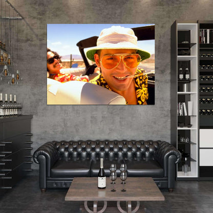 Fear and Loathing in Las Vegas Movie Johnny Depp Wall Art Print Poster