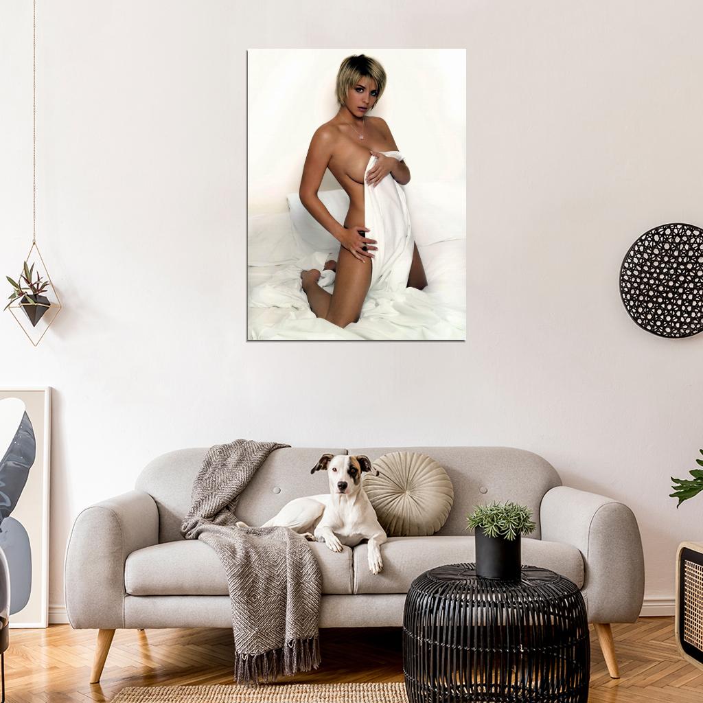 Gemma Atkinson Hot Topless Sexy Boobs Wall Art Print Poster
