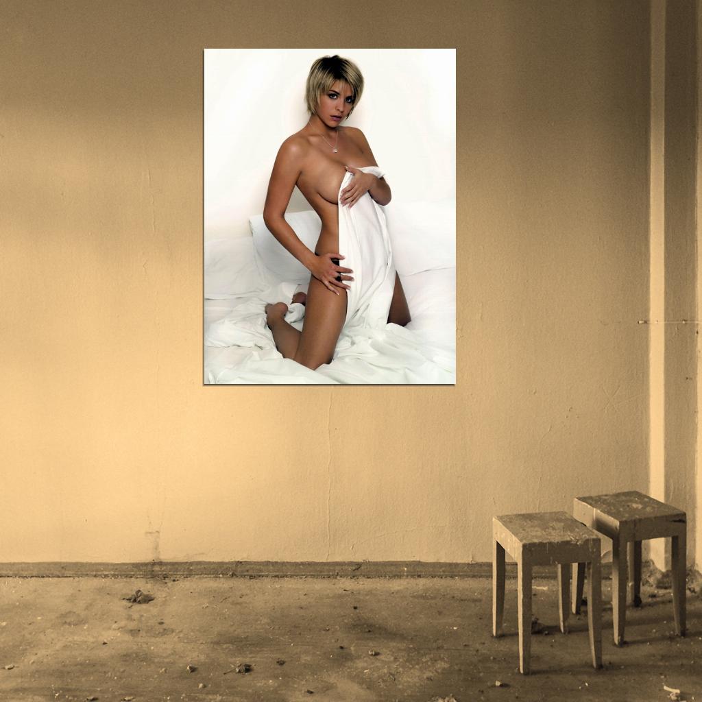 Gemma Atkinson Hot Topless Sexy Boobs Wall Art Print Poster
