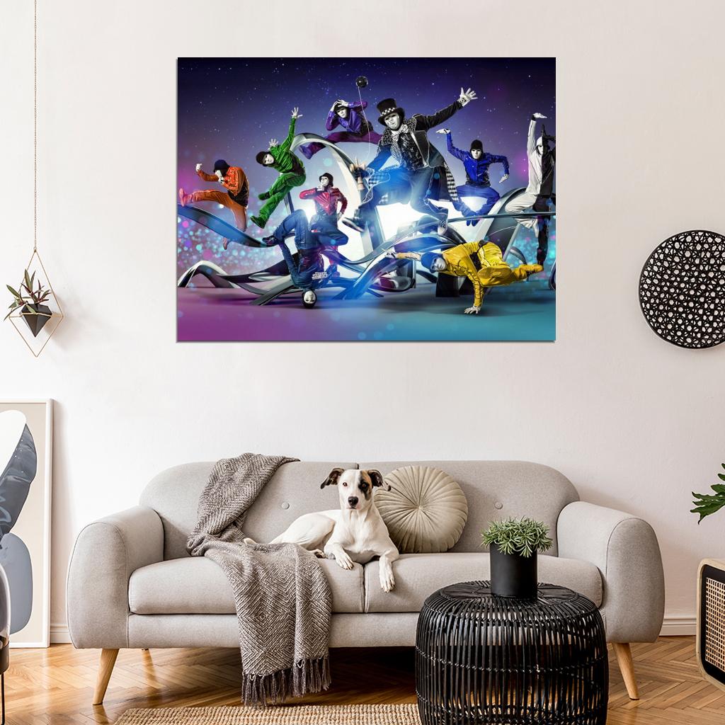 Jabbawockeez Hip-Hop Dance Crew B-Boying Popping Wall Art Print Poster