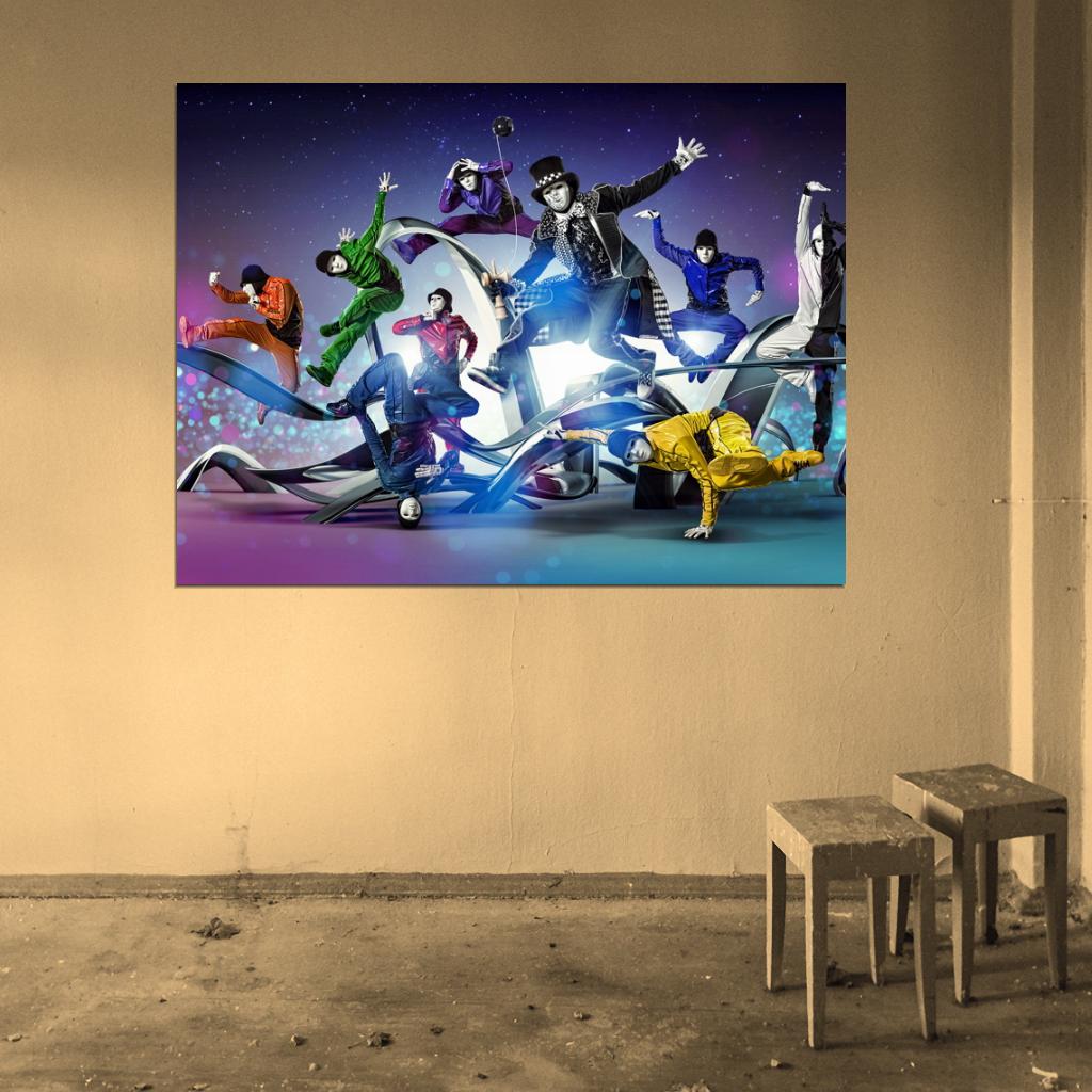 Jabbawockeez Hip-Hop Dance Crew B-Boying Popping Wall Art Print Poster