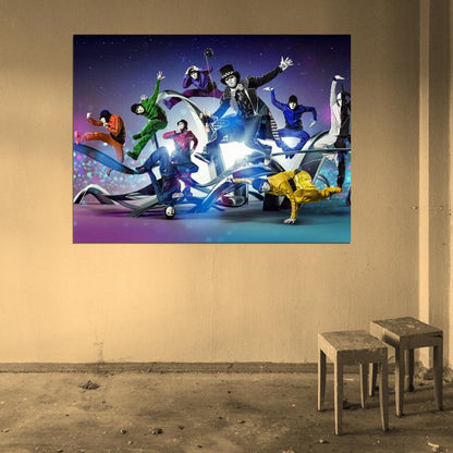 Jabbawockeez Hip-Hop Dance Crew B-Boying Popping Wall Art Print Poster