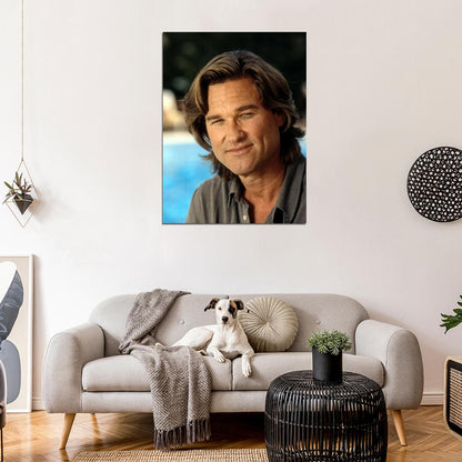 Kurt Russell Movie Actor Portrait Wall Art Print Poster