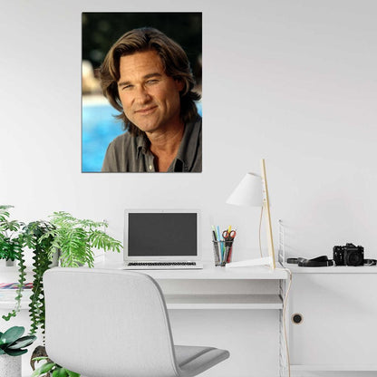 Kurt Russell Movie Actor Portrait Wall Art Print Poster
