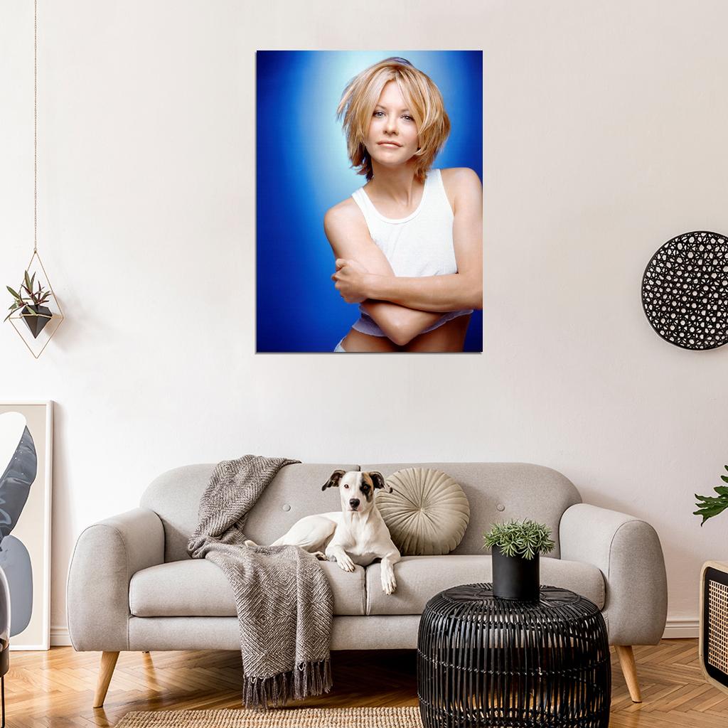 Meg Ryan Beautiful Hot Movie Actress Wall Art Print Poster