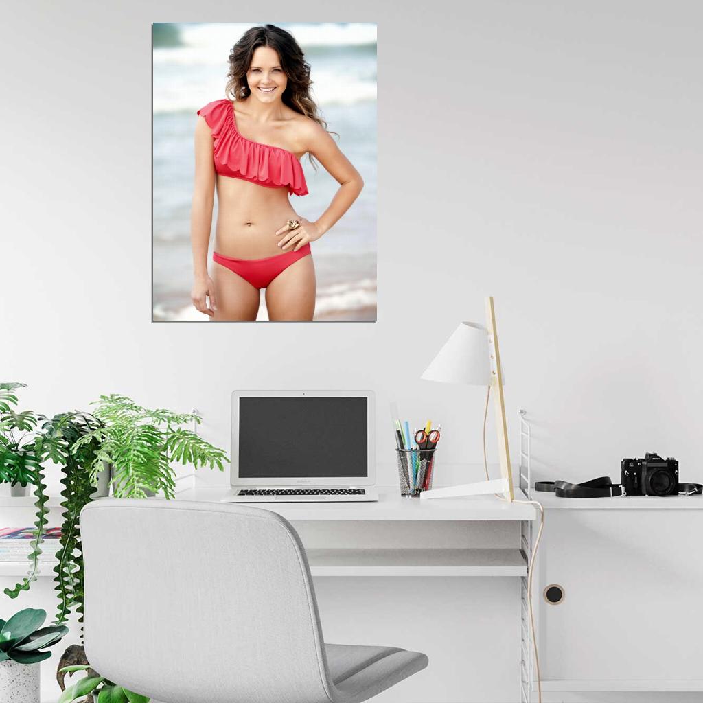 Rebecca Breeds Hot Actress Sexy Bikini Wall Art Print Poster