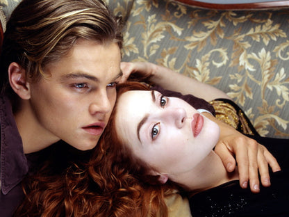 Titanic Jack Rose Movie Leonardo DiCaprio Kate Winslet Love Wall Art Print Poster