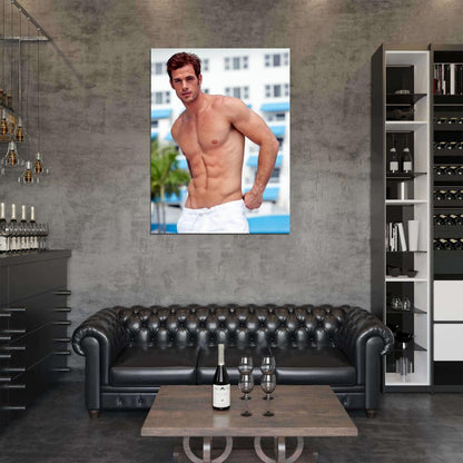 William Levy Hot Actor Shirtless Body Wall Art Print Poster