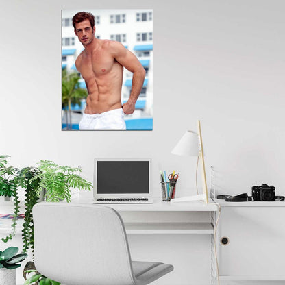 William Levy Hot Actor Shirtless Body Wall Art Print Poster