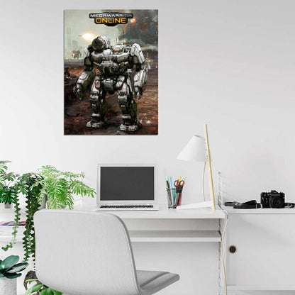 Mechwarrior Online Thunderbolt MWO Battletech Mech Game Art Wall Art Print Poster