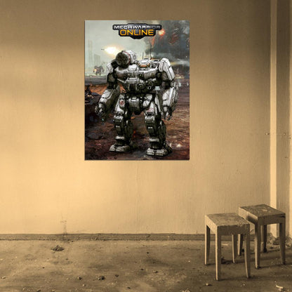Mechwarrior Online Thunderbolt MWO Battletech Mech Game Art Wall Art Print Poster