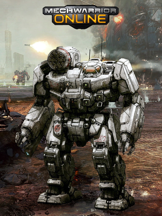 Mechwarrior Online Thunderbolt MWO Battletech Mech Game Art Wall Art Print Poster