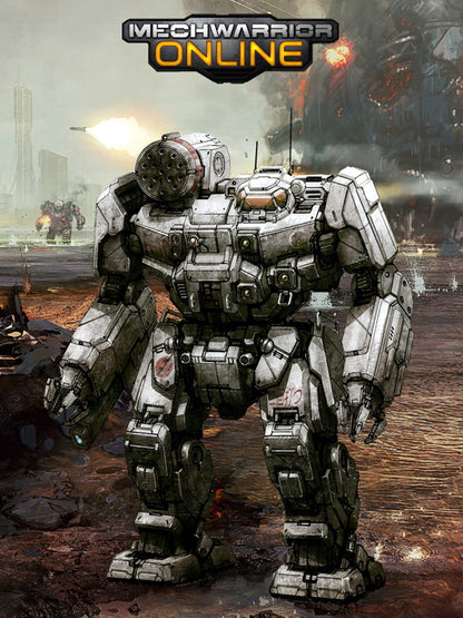 Mechwarrior Online Thunderbolt MWO Battletech Mech Game Art Wall Art Print Poster