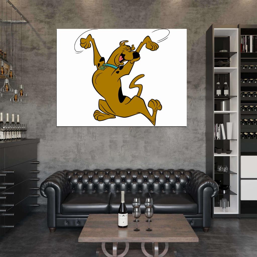 Scooby-Doo Cool Funny Kids Cartoon Art Wall Art Print Poster