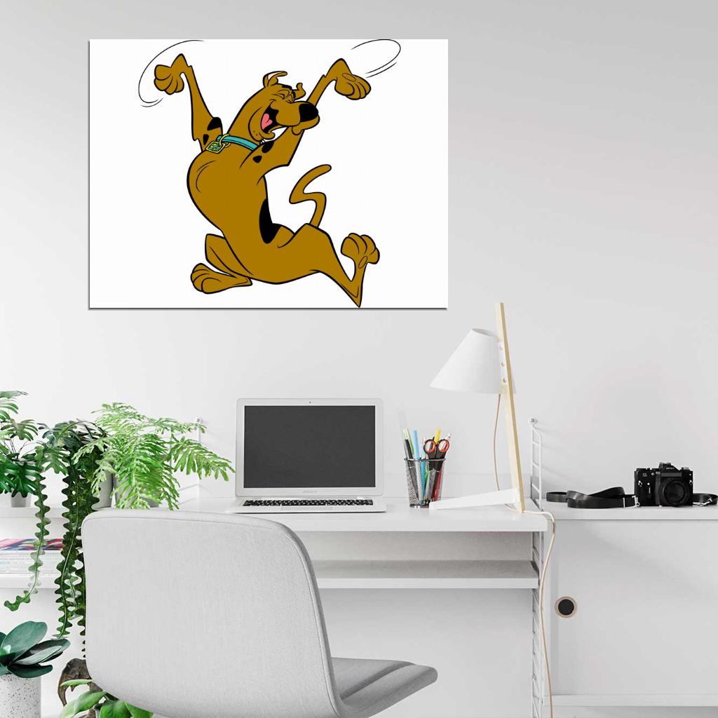 Scooby-Doo Cool Funny Kids Cartoon Art Wall Art Print Poster
