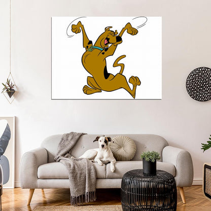 Scooby-Doo Cool Funny Kids Cartoon Art Wall Art Print Poster