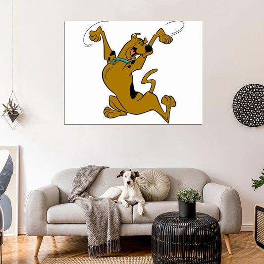 Scooby-Doo Cool Funny Kids Cartoon Art Wall Art Print Poster