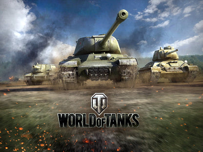 World of Tanks Video Game WoT Amazing Art Wall Art Print Poster