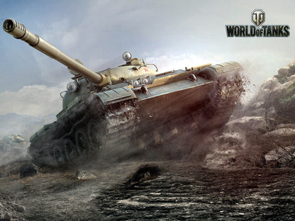 World of Tanks Video Game WoT Awesome Art Wall Art Print Poster
