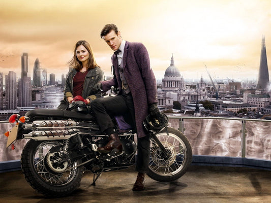 Doctor Who Matt Smith Jenna-Louise Coleman TV Series Wall Art Print Poster