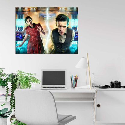Doctor Who Matt Smith Jenna-Louise Coleman TV Series Wall Art Print Poster