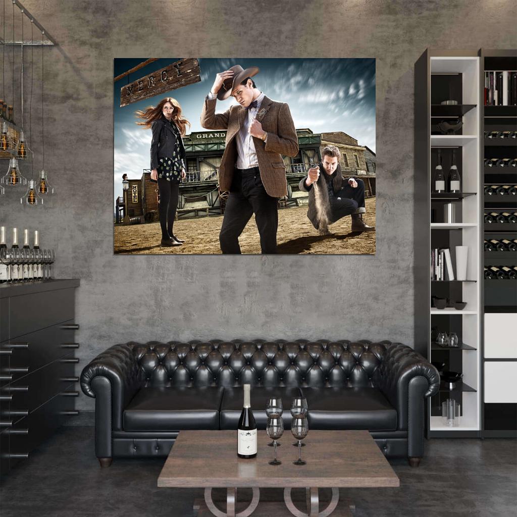 Doctor Who Matt Smith Karen Gillan Amy Pond Arthur Darvill Rory Williams Mercy TV Series Wall Art Print Poster