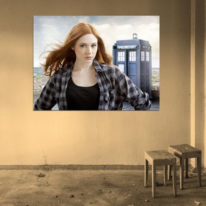 Doctor Who Karen Gillan Amy Pond TV Series Wall Art Print Poster