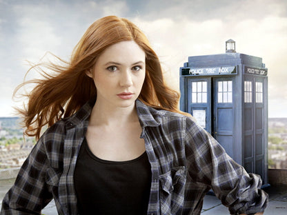 Doctor Who Karen Gillan Amy Pond TV Series Wall Art Print Poster
